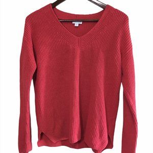 J. Jill Erin V-Neck Pullover Sweater Small